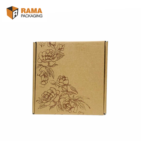 Corrugated Petal Craft Box (6"x6"x3") | Sanskriti Collection