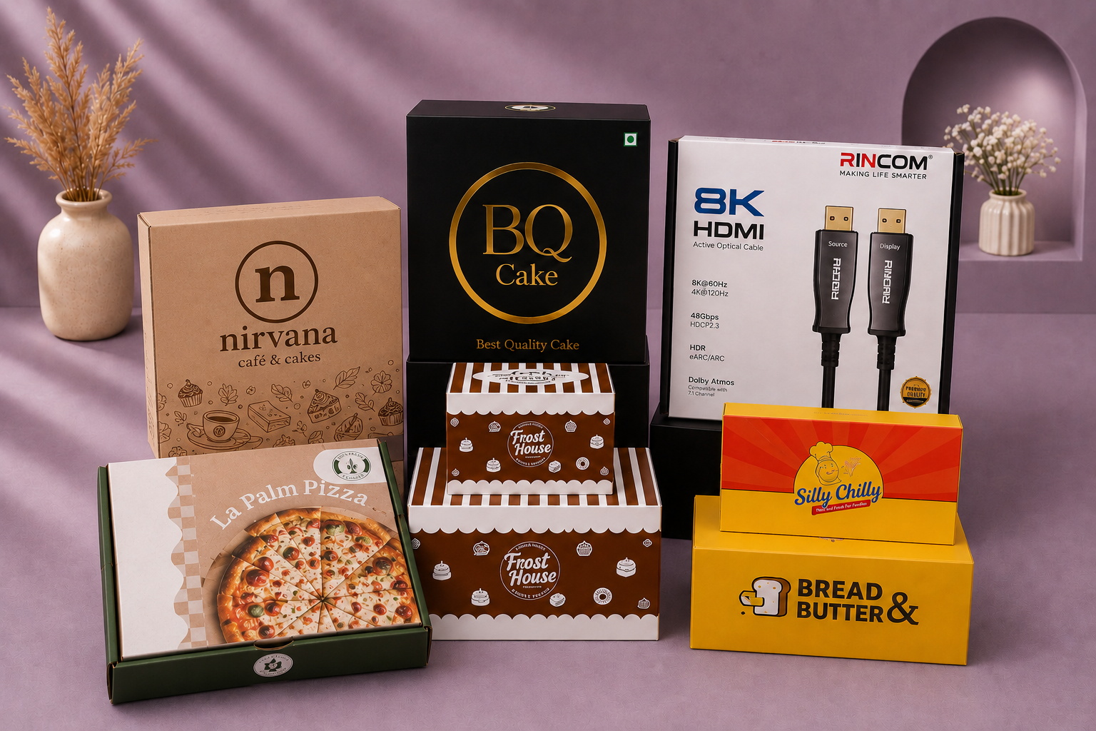 Cake Boxes Online | 250g, 500g, 1kg & 2kg Cake Boxes – Rama Packaging