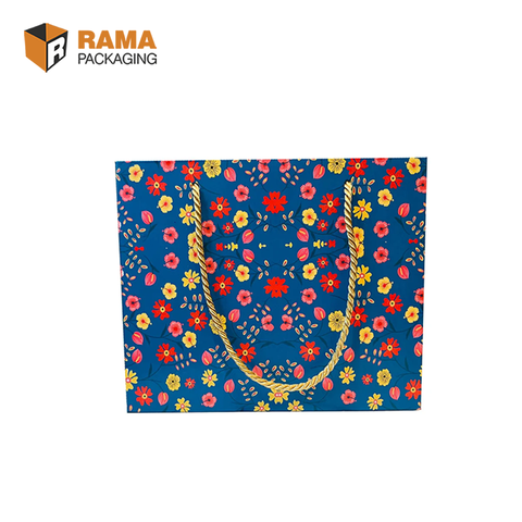 Floral Bag with handle	| Festive Collection | Sanskriti Collection