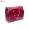 Medium Maroon Festive Carry Box | Festive Box (10"×4.5"×8") |  Sanskriti Collection