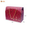 Small Maroon Festive Carry Box | Festive Box (7.5"×4.5"×6") |  Sanskriti Collection