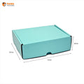 Corrugated  | Hamper Box (7.0" X 5.5" X 2.0") Blue