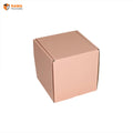 Corrugated  | Hamper Box | (5.0" X 5.0" X 5.0") Peach