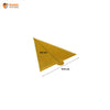 Golden Triangle Pastry Base | ( 9 Cm)|paper pastry base