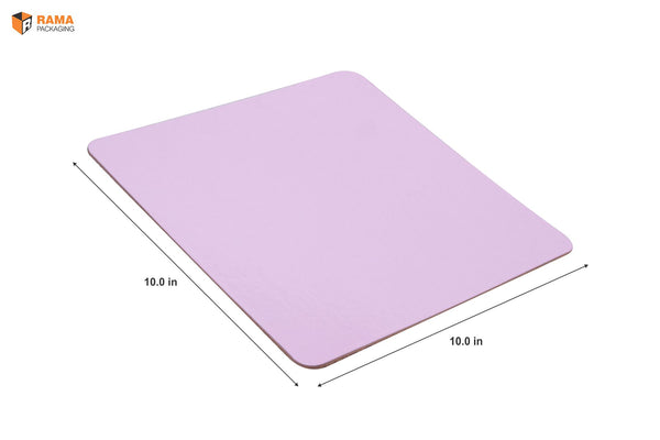 Square Pink Cake Base Board 