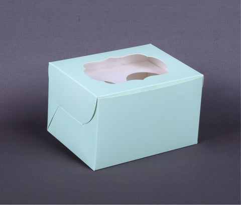 2 Cupcake Box Mint