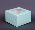 4 Cupcake Box Mint 