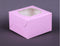 4 Cupcake Box Pink