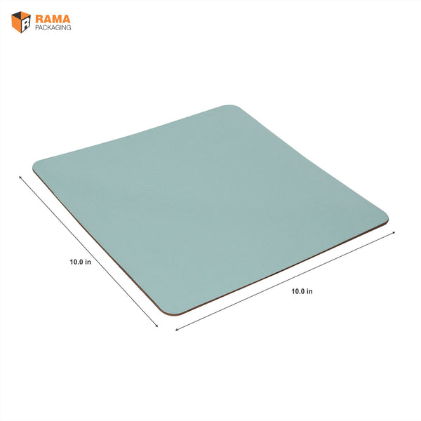 Mint Square Cake Plate (Cake Base Board)(10"x10")