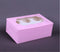 6 Cupcake Box Pink