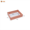 Corrugated Mailer Box  Tray | Multipurpose Tray (7.0" X 9.0" X 2.0") Peach