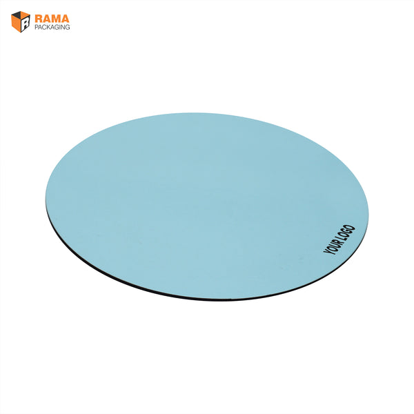 Blue Round Cake Plate (Cake Base Board)(8" x 8")