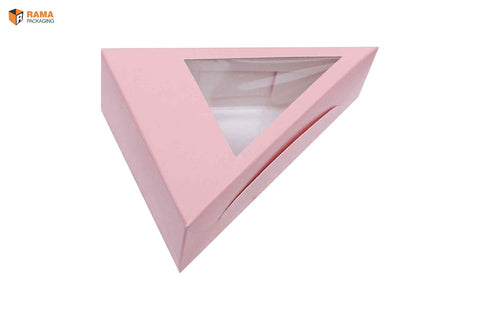 Pink Cake Slice Box