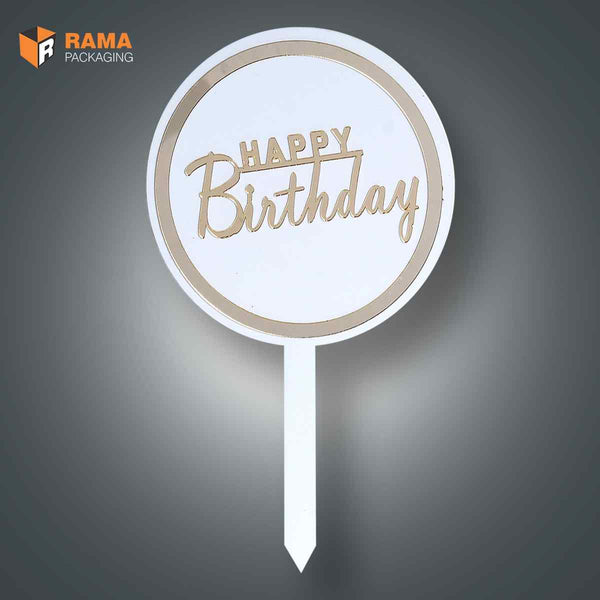 Best White Happy Birthday Tag
