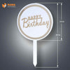 Best White Happy Birthday Tag