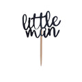 Little Man | Cupcake Topper | Pack Of 24