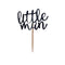 Little Man | Cupcake Topper | Pack Of 24