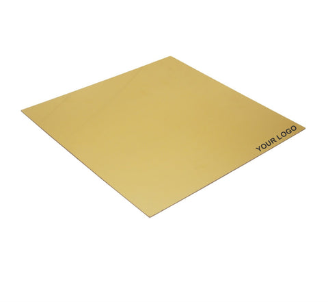 Golden Square Cake Plate (Cake Base Board)(8" x 8")